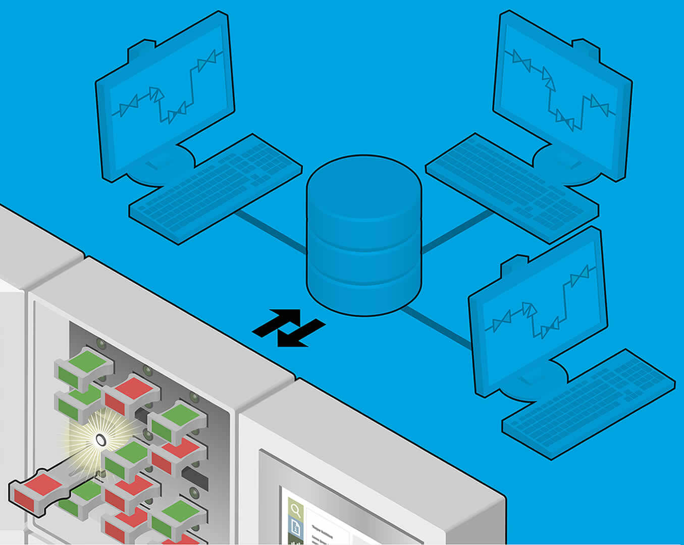 Interactive key management system for valve interlocks